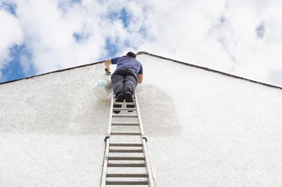 Peinture extérieure au Plessis-Hébert — façades et ravalement